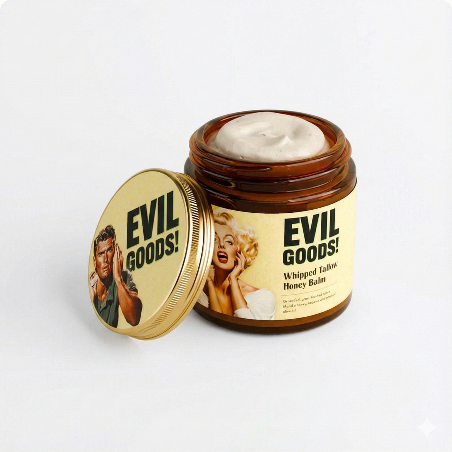 Crema Humectante - Sebo Batido & Miel de Manuka EVIL GOODS