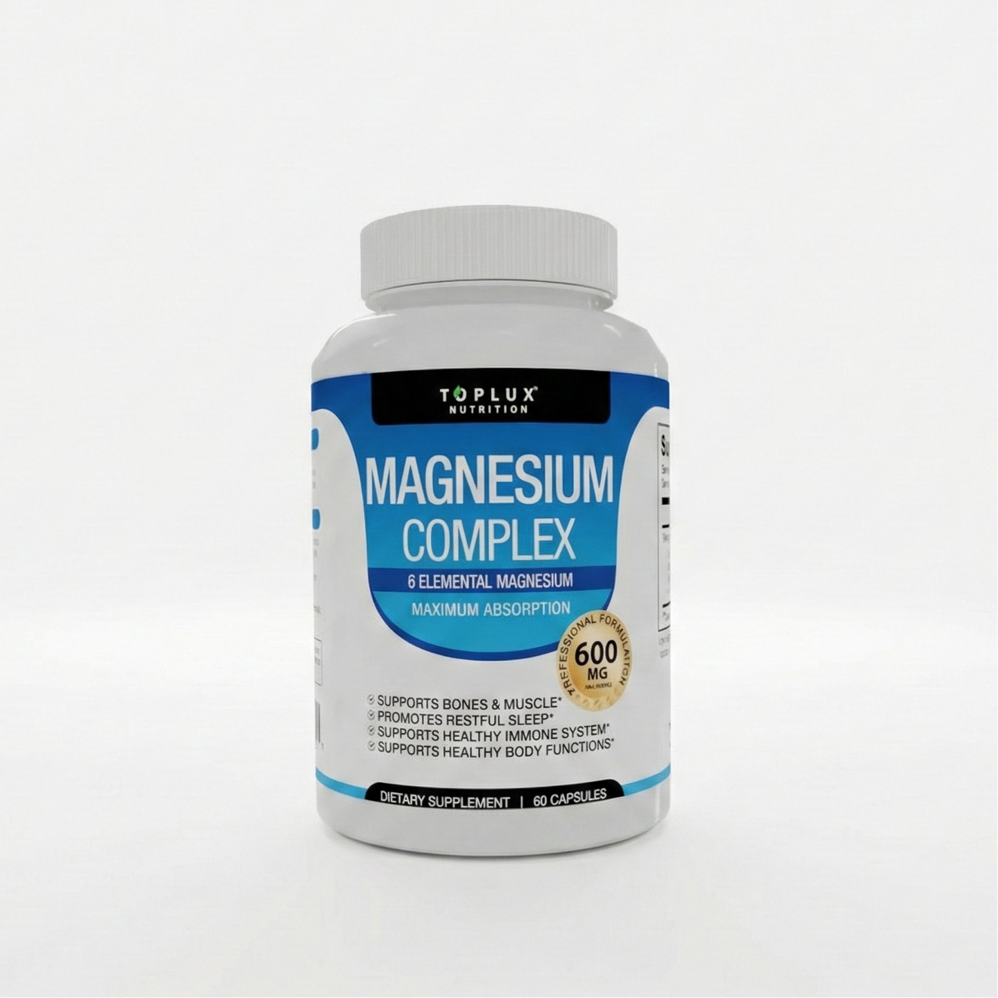 Complejo de Magnesio Premium - Sueño y Recuperación Muscular